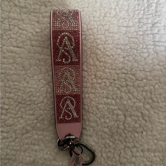 Victoria's Secret Accessories - Victoria's Secret Pink Rhinestone Key Holder